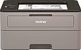 Brother HL-L2350DW Kompakter S/W-Laserdrucker (30 Seiten/Min., A4, echte 1.200x1.200 dpi, Duplexdruck, 250 Blatt Papierkassette, USB 2.0,...