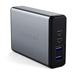 Satechi 108W Pro USB-C PD Desktop-Ladegerät – 2 USB-C PD & 2 USB-A Anschlüsse – Kompatibel mit 2020/2019, Pro, 2020/2018 MacBook Air,...