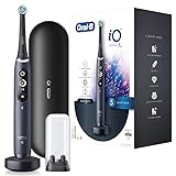 Oral-B iO Series 7 Elektrische Zahnbürste/Electric Toothbrush, 5 Putzmodi für Zahnpflege, Magnet-Technologie, Display & Reiseetui, black...