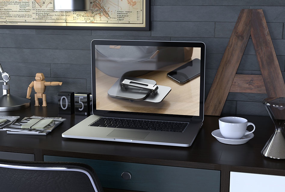 Gadgets-Unboxing: Satechi Aluminium Desktop-Stand – iPad