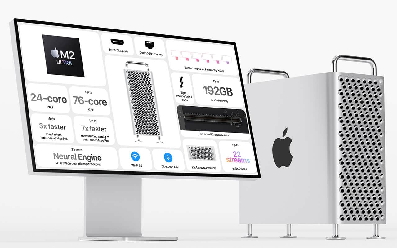 Mac Pro: Modulares Design mit M2 Ultra-Chip – Rabatt-Aktion