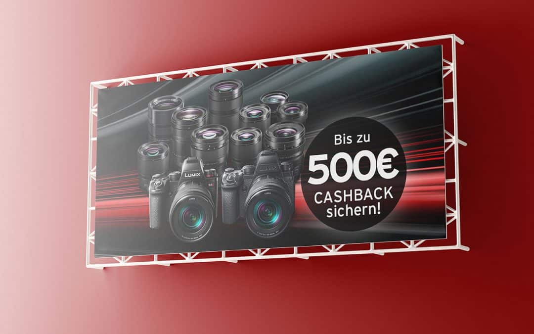 Cashback 2023: Panasonic Aktion mit bis zu 500 Euro Rabatt
