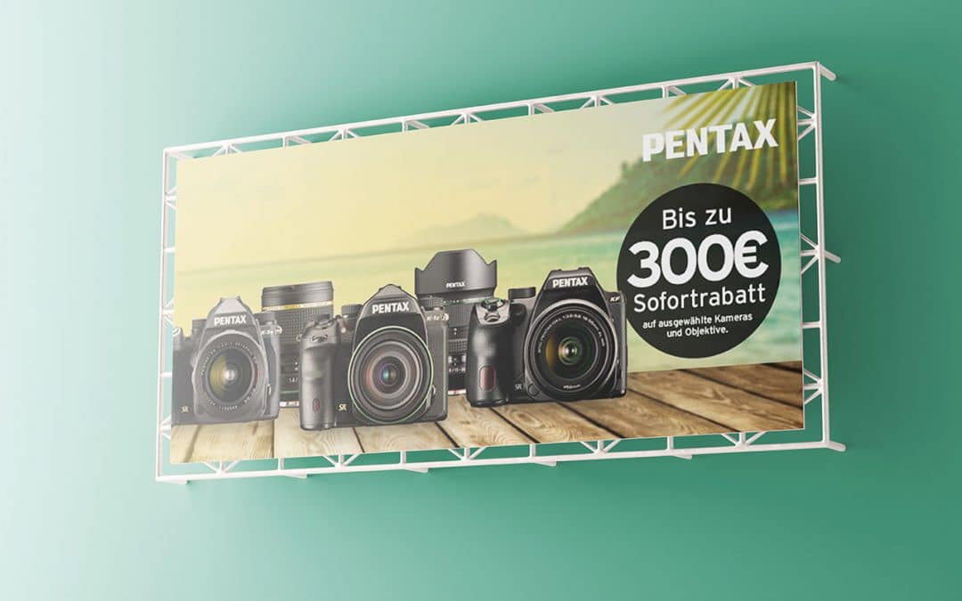 Cashback 2023: Pentax Aktion mit bis zu 300 Euro Rabatt