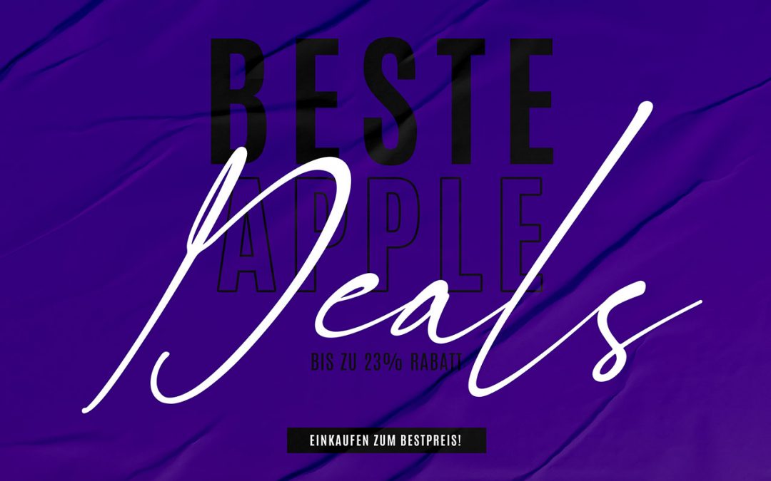 Beste Apple-Deals: iPad Air, AirPods 3, Deebot T20 Omni und mehr