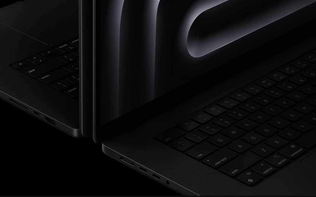 Apple stellt die neue Farbe Space Black für das M3 Pro und M3 Max MacBook Pro vor