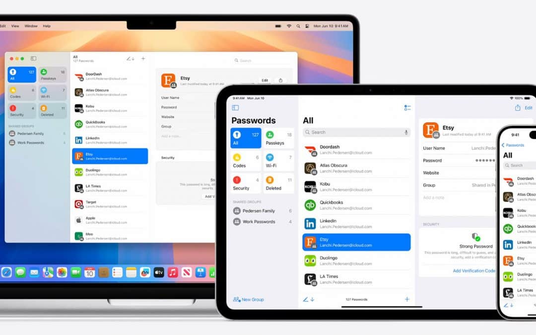 Apple führt eine eigenständige „Passwörter“-App ein