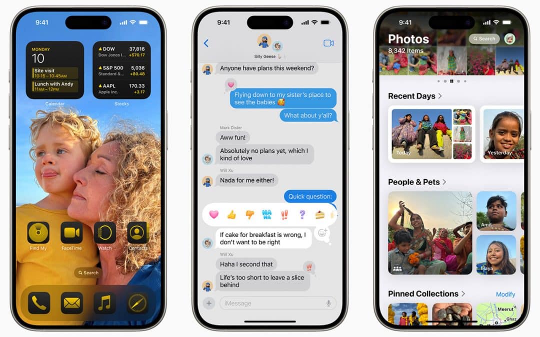 iOS 18: Optionen für die Ladegrenze, Sperrbildschirm-Button austauschen, RCS-Funktionen, Public-Beta