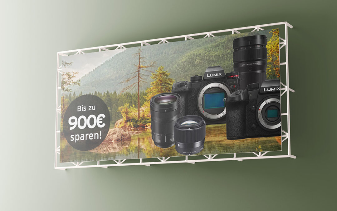 Cashback 2025: Panasonic Lumix S-Aktion mit bis zu 900 Euro Rabatt