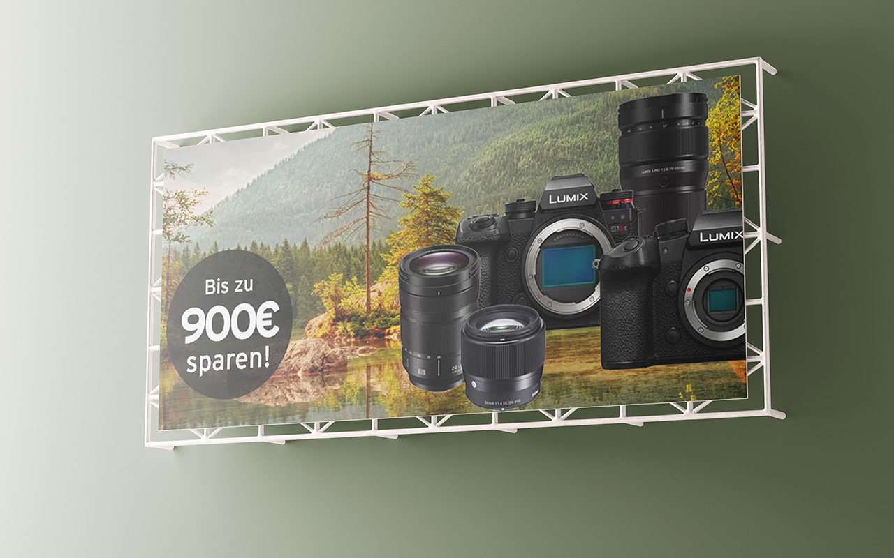 Cashback 2025: Panasonic Lumix S-Aktion mit bis zu 900 Euro Rabatt