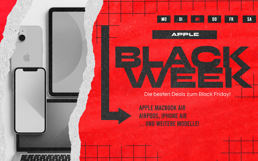 BlackWeek: Apple-Produkte radikal reduziert – nur für kurze Zeit