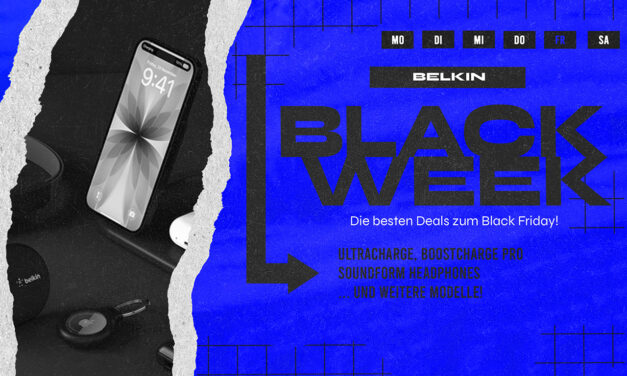BlackWeek: Belkin Schnäppchenalarm – Ladegeräte & Zubehör bis zu 58 % günstiger