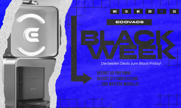 BlackWeek: ECOVACS Haushaltsrobotik zum Tiefpreis: Die Deals im Überblick