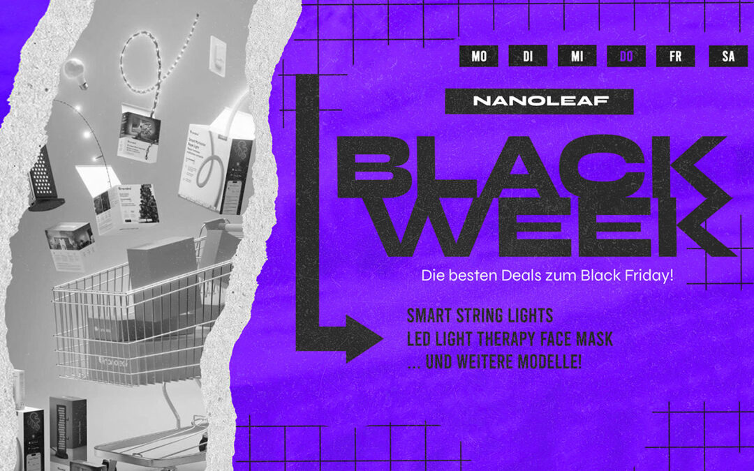 BlackWeek: Nanoleaf Sale 2025 – Top-Smart-Home-Lichter jetzt stark reduziert