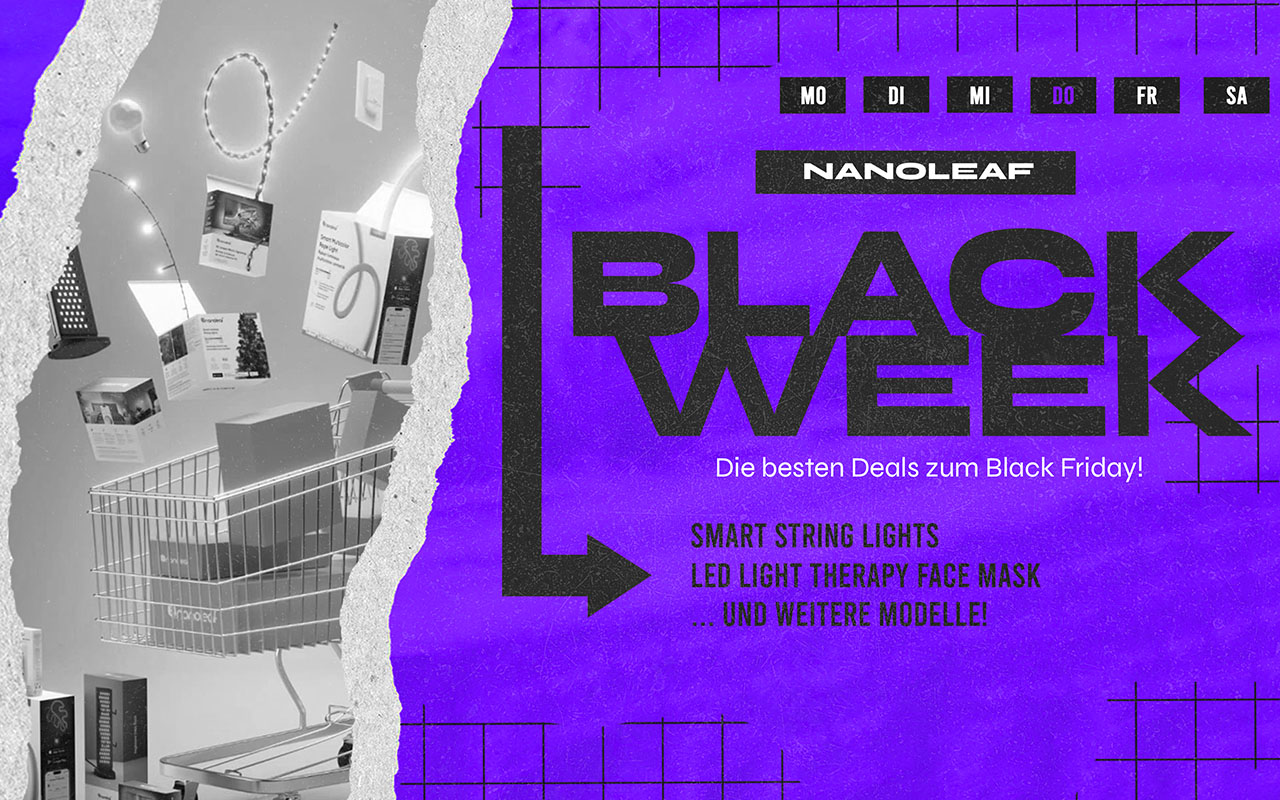 BlackWeek: Nanoleaf Sale 2025 – Top-Smart-Home-Lichter jetzt stark reduziert