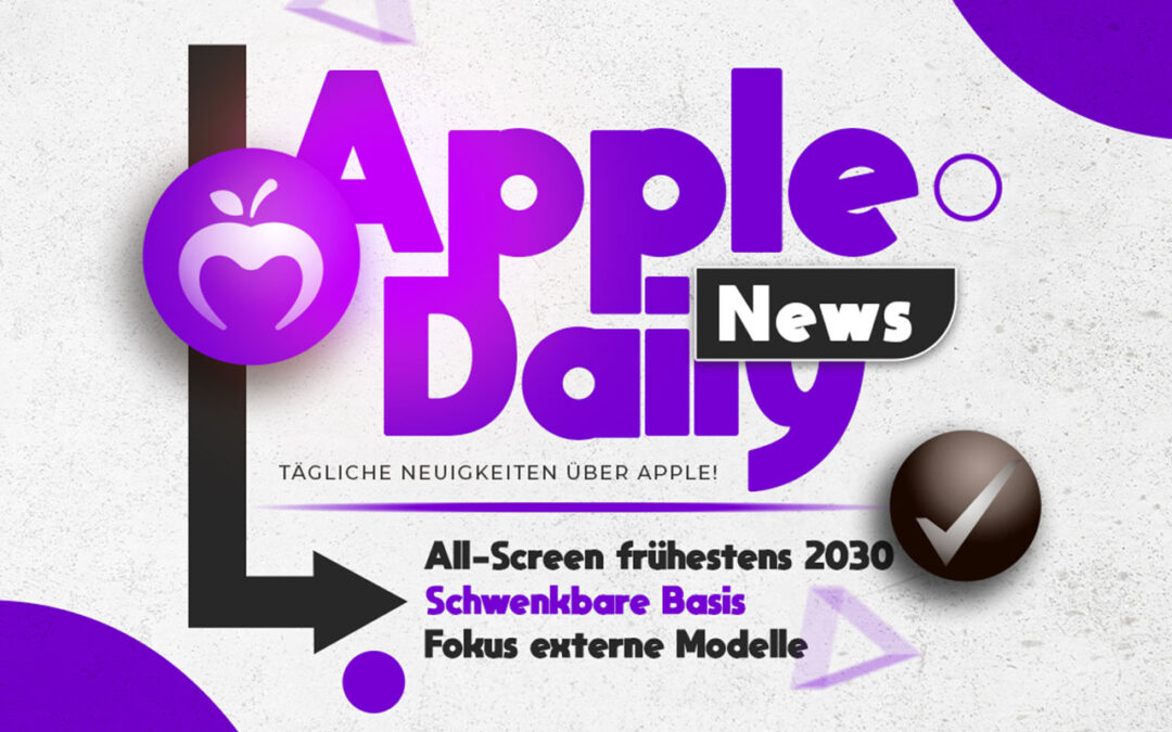 Apple Daily: iPhone-Jubiläum ohne All-Screen-Design, Home Hub mit Roboter-Technik und neue KI-Strategie