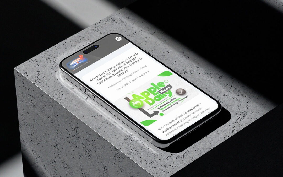 Apple News: KI-Wende bei Siri, überraschende Rekorde, AirPods-Engpass und iPhone Fold rückt näher