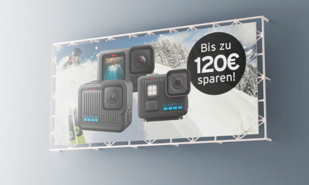 Cashback 2026: GoPro mit bis zu 120 Euro Sofortrabatt