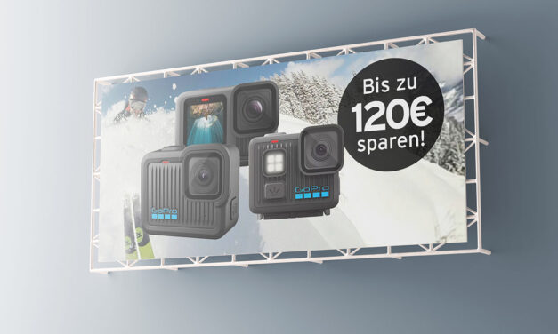 Cashback 2026: GoPro mit bis zu 120 Euro Sofortrabatt
