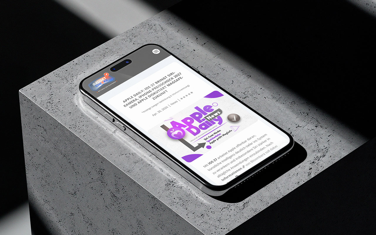 Apple News: Rekordgewinn trotz Engpässen – iPhone 17, MacBook Neo, AirPods Ultra im Fokus und mehr