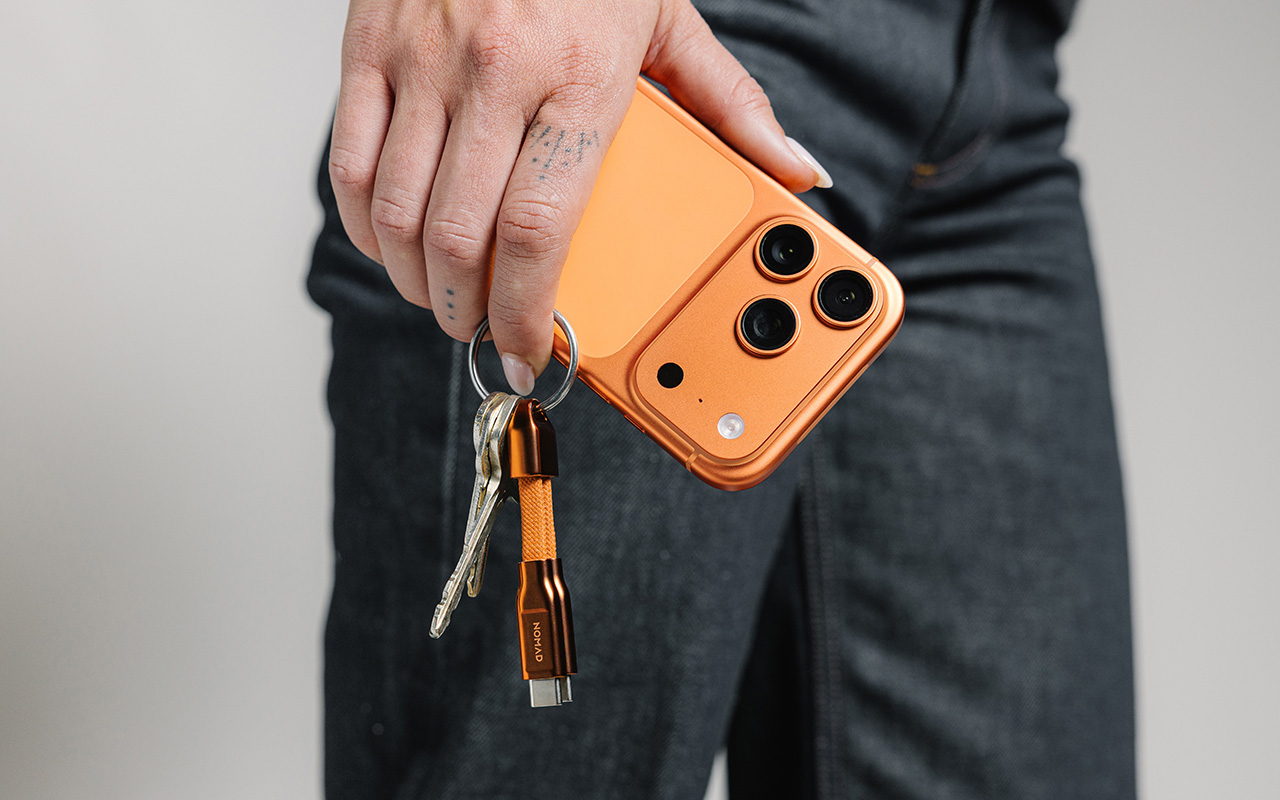 Neu bei NOMAD: ChargeKey jetzt auch in „Stellar Orange“ erhältlich