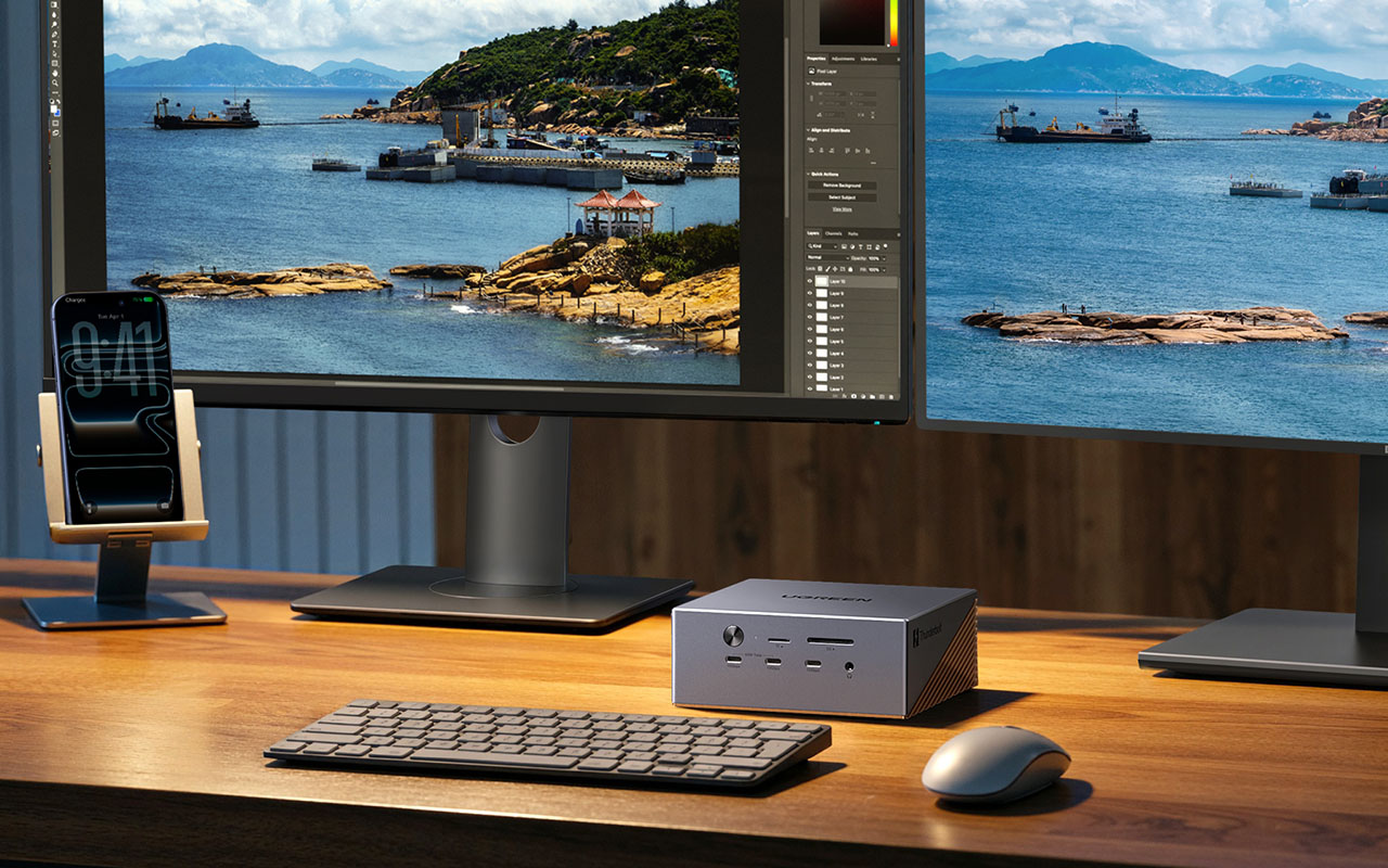 Neu bei UGREEN: Maxidok 17-in-1 Thunderbolt 5 Docking Station + Rabatt