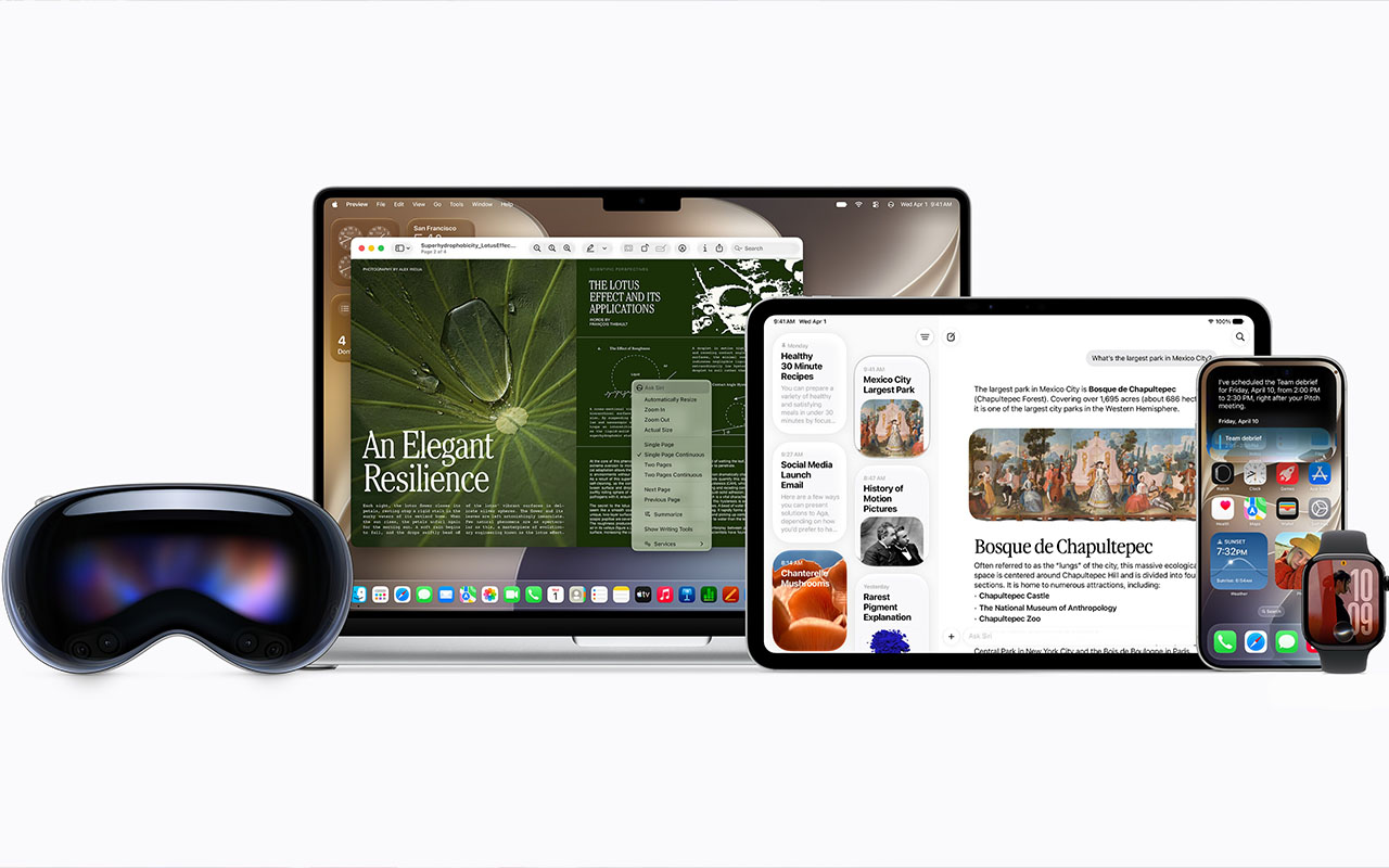Apple präsentiert Siri AI als neuen intelligenten Assistenten für iPhone, Mac und iPad
