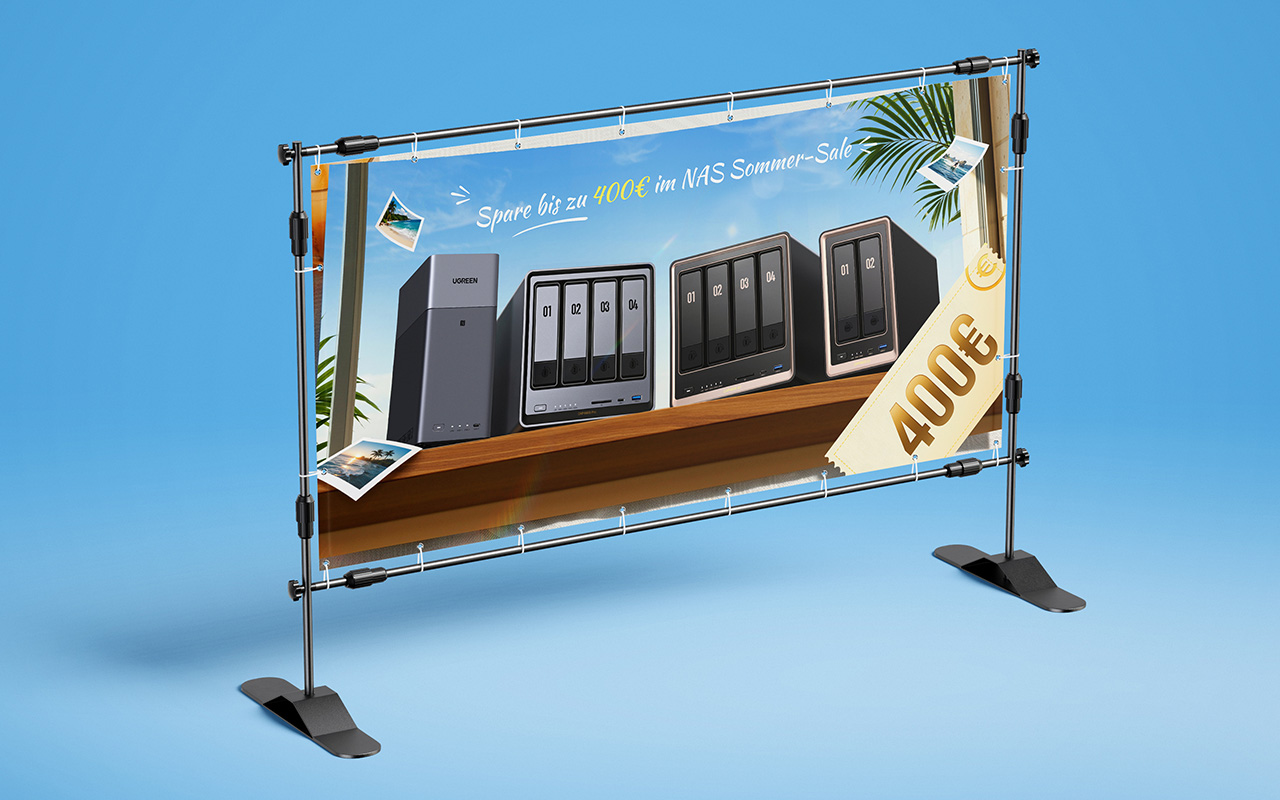 Prime Day 2026: UGREEN NAS-Systeme mit bis zu 25 Prozent Rabatt und Preisnachlässen von bis zu 400 Euro