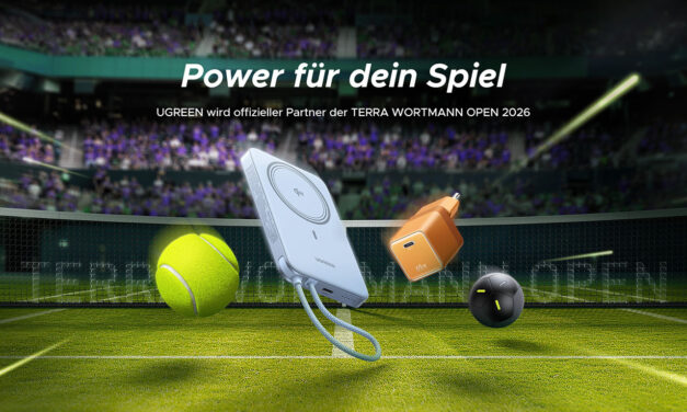 UGREEN wird offizieller Partner der Terra Wortmann Open 2026: Ladepower für Fans, Teams und Medien