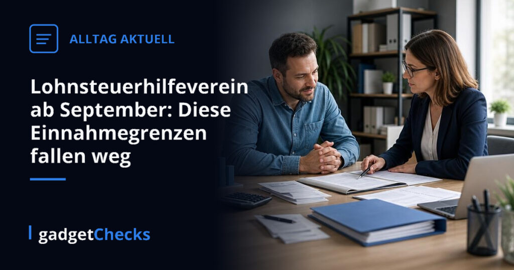 Lohnsteuerhilfeverein ab September: Diese Einnahmegrenzen fallen weg