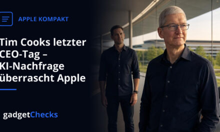 Tim Cooks letzter CEO-Tag – KI-Nachfrage überrascht Apple