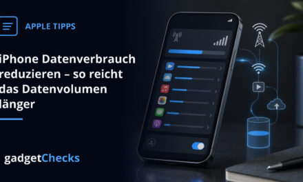 iPhone Datenverbrauch reduzieren – so reicht das Datenvolumen länger