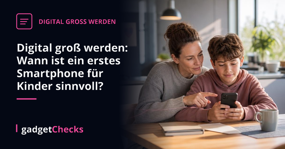Digital groß werden: Wann ist ein erstes Smartphone für Kinder sinnvoll?
