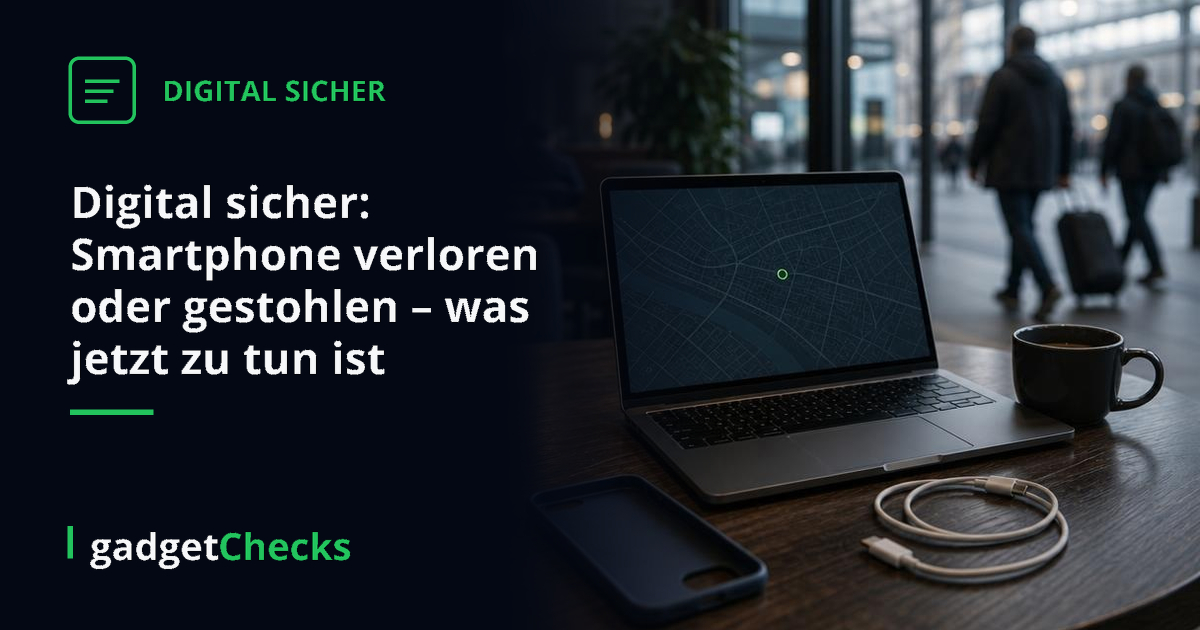 Digital sicher: Smartphone verloren oder gestohlen – was jetzt zu tun ist