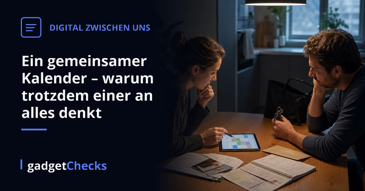 Ein gemeinsamer Kalender – warum trotzdem einer an alles denkt