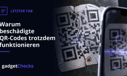 Warum beschädigte QR-Codes trotzdem funktionieren