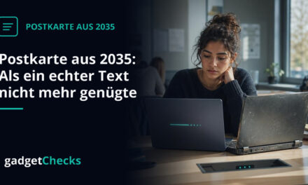 Postkarte aus 2035: Als ein echter Text nicht mehr genügte