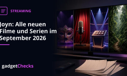 Joyn: Alle neuen Filme und Serien im September 2026
