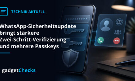 WhatsApp-Sicherheitsupdate bringt stärkere Zwei-Schritt-Verifizierung und mehrere Passkeys