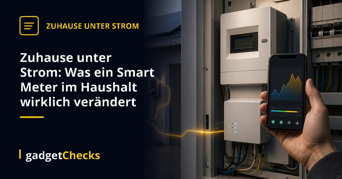 Zuhause unter Strom: Was ein Smart Meter im Haushalt wirklich verändert