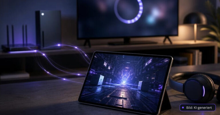 Xbox Remote Play in 1440p: Microsoft testet schärferes Streaming und neue Konsolenfunktionen – Editorialmotiv ohne Text – Bild: KI-generiert