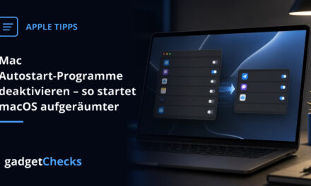 Mac Autostart-Programme deaktivieren – so startet macOS aufgeräumter