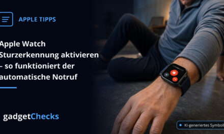 Apple Watch Sturzerkennung aktivieren – so funktioniert der automatische Notruf