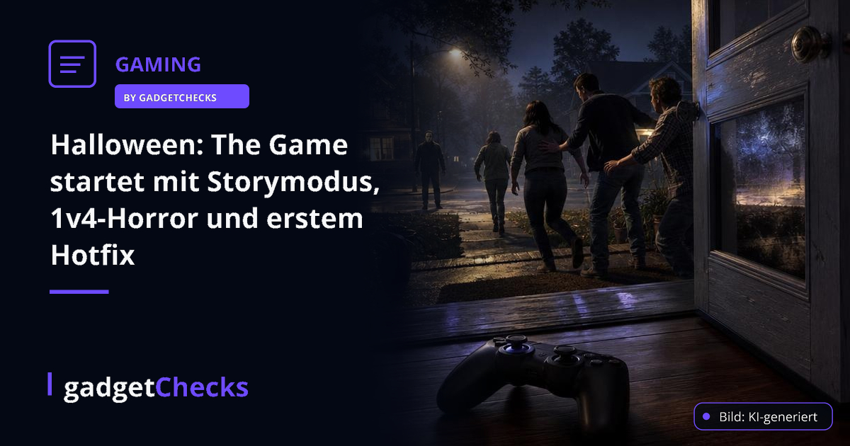 Halloween: The Game startet mit Storymodus, 1v4-Horror und erstem Hotfix - gadgetChecks – Das unabhängige Technikmagazin