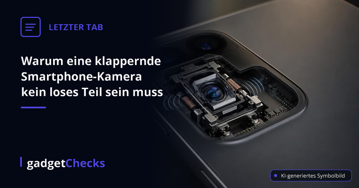 Warum eine klappernde Smartphone-Kamera kein loses Teil sein muss