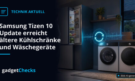 Samsung Tizen 10 Update erreicht ältere Kühlschränke und Wäschegeräte
