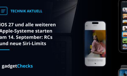iOS 27 und alle weiteren Apple-Systeme starten am 14. September: RCs und neue Siri-Limits