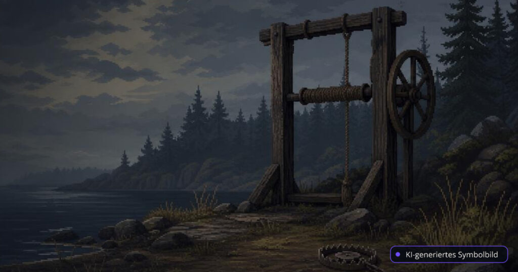 Cult Vacui für iOS und Android: Horror-Adventure kostet 3,99 Euro – Editorialmotiv ohne Text – KI-generiertes Symbolbild