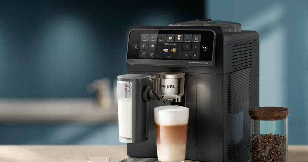 Philips LatteGo Pro Aromis 6000: 25 Getränke und heißer Milchschaum – Editorialmotiv ohne Text
