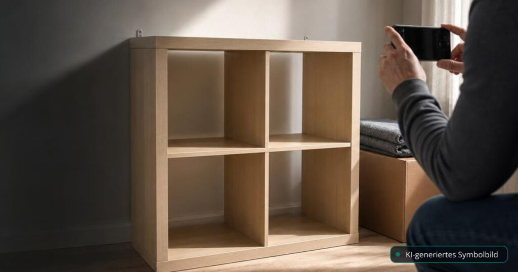 IKEA Second-Hand-Marktplatz startet in Deutschland mit Käuferschutz – Editorialmotiv ohne Text – KI-generiertes Symbolbild