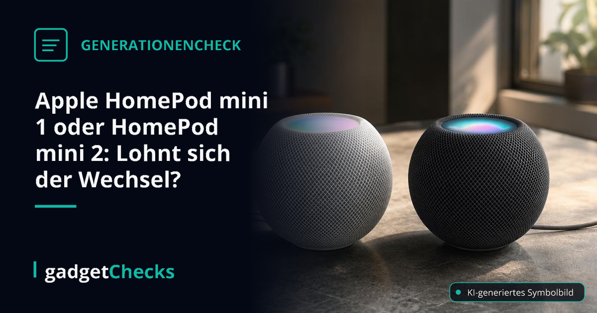 Apple HomePod mini 1 oder HomePod mini 2: Lohnt sich der Wechsel?